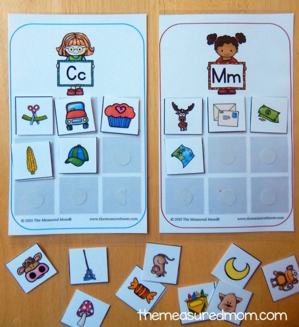 consonant sound mats 1