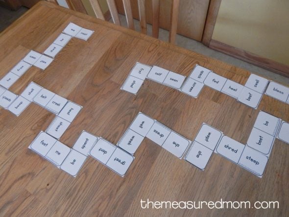 short and long e dominoes 3