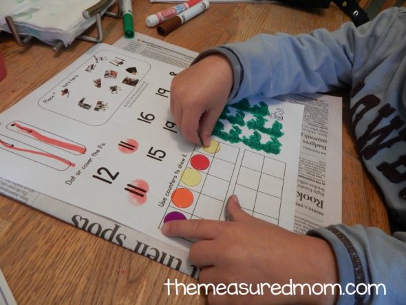 worksheet for 11-20 3