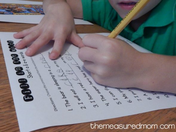 My kindergartner loved these silent e worksheets! Such a great assessment tool. 