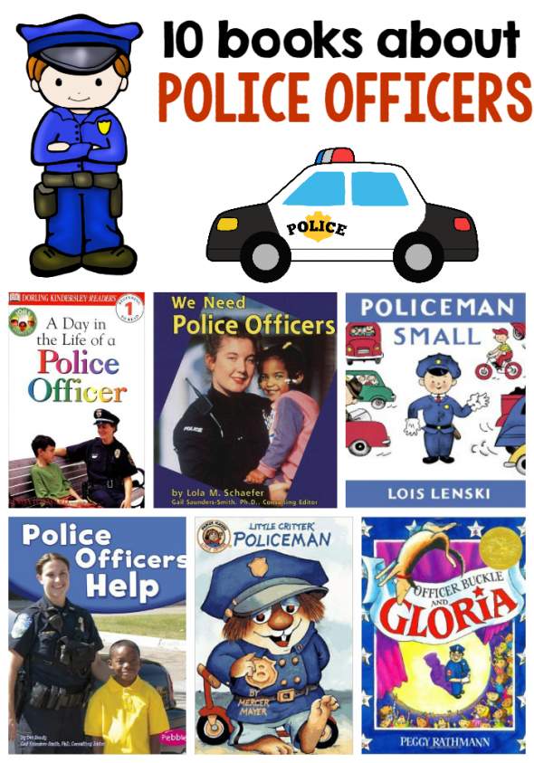 Wow - this is the biggest list of books about community helpers that I've seen yet! Awesome that it has books about firefighters, books about police officers, and much more! 