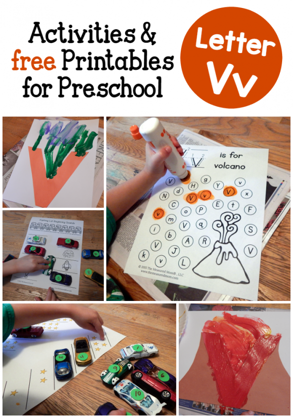 You'll love the variety in these letter V activities for preschool! Plus, get links to free printables.