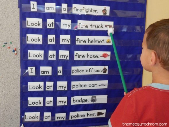 This free community helpers activity is just the thing for helping children learn concepts of print and basic sight words! 