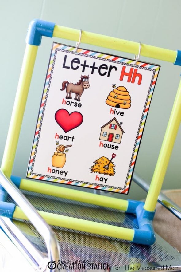 My preschooler loves this ABC flip book! 