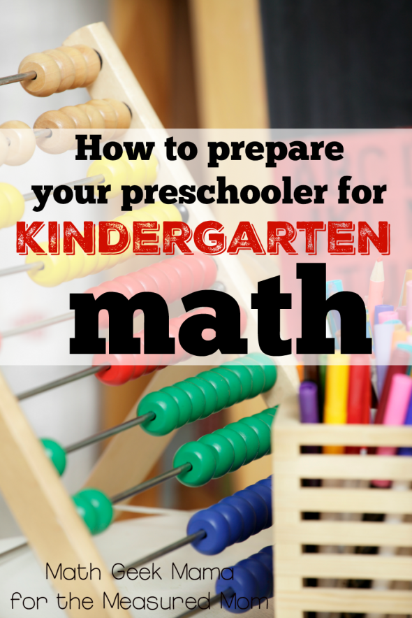 Try these preschool math activities to get your child ready for kindergarten! 