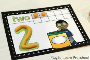 number activity 8