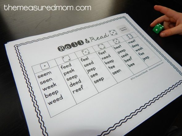 These five free games are perfect for practicing ee words! 