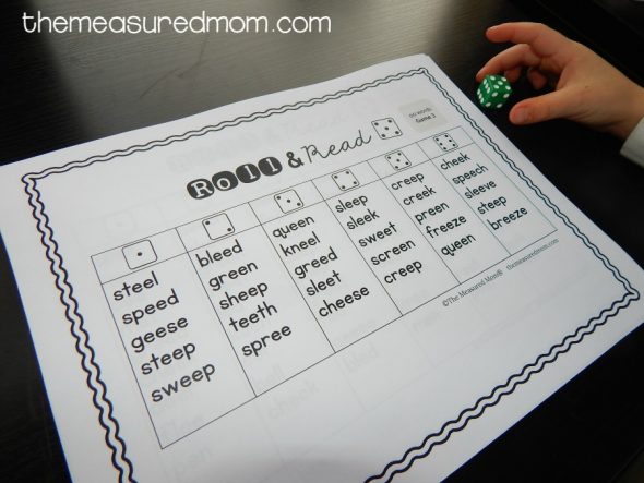 These five free games are perfect for practicing ee words! 