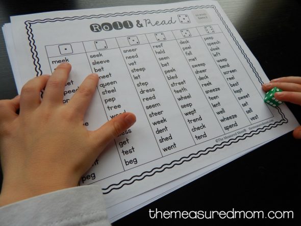 These five free games are perfect for practicing ee words! 