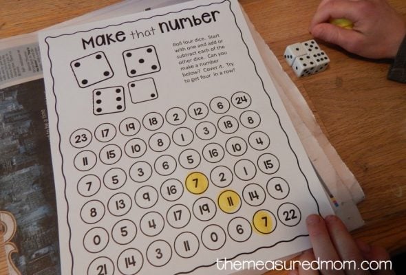 addition and subtraction game 4