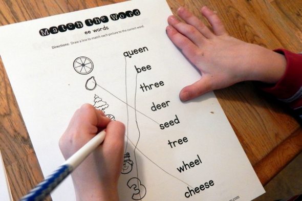 ee words worksheet 3