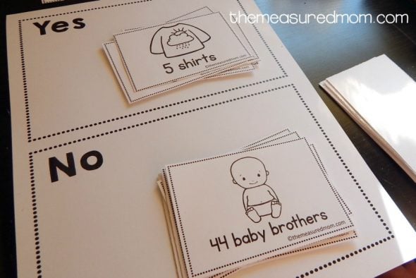 number sense activity 10