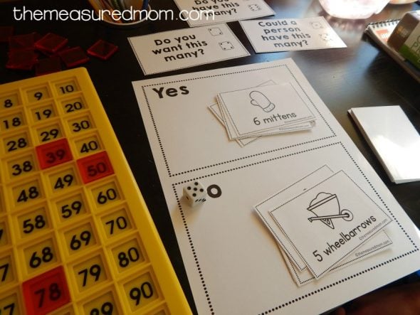 number sense activity 3