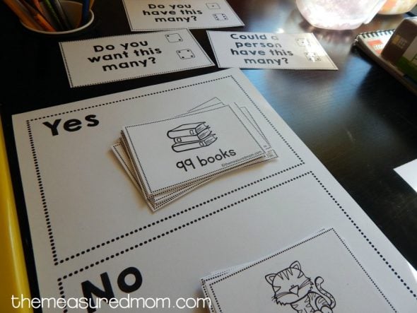 number sense activity 9