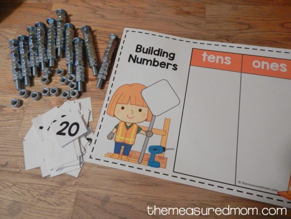 place value with nuts and bolts 4