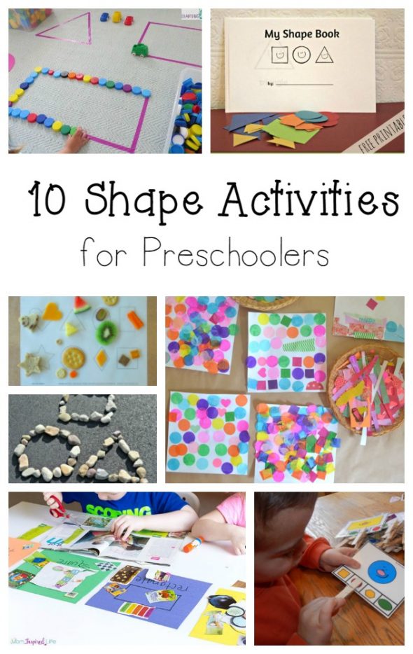 10 shape activities for preschoolers
