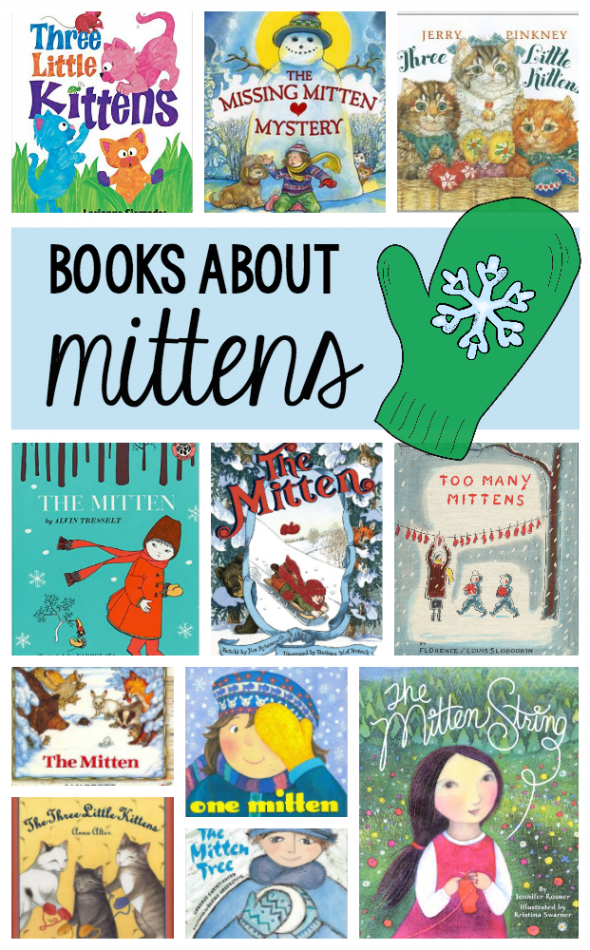 These books about mittens are wonderful to read during a winter theme for preschool or kindergarten!