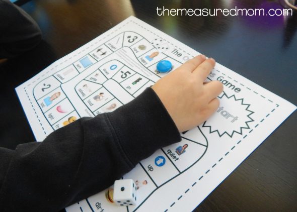 This opposites game is a great learning tool for kids in preschool through first grade. We love the real images! 