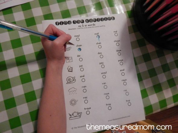 Grab this set of free ai and ay worksheets for extra reading practice!