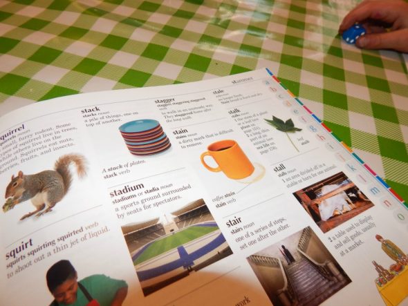 Looking up long vowel words in the dictionary