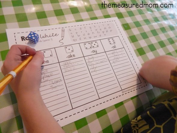 Make spelling practice fun with this collection of roll & write games for long vowel words! 