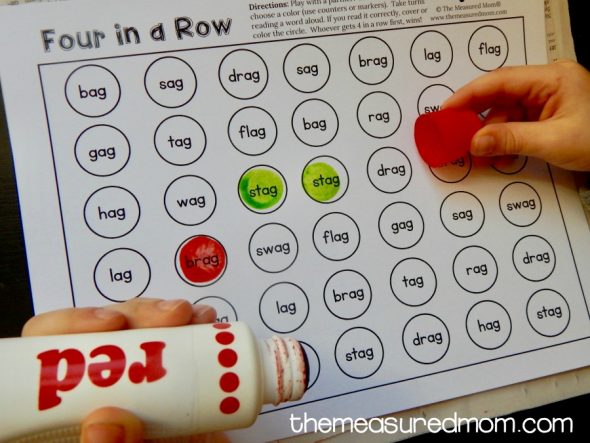 Grab this set of 21 free games to help kids practice reading short a words!