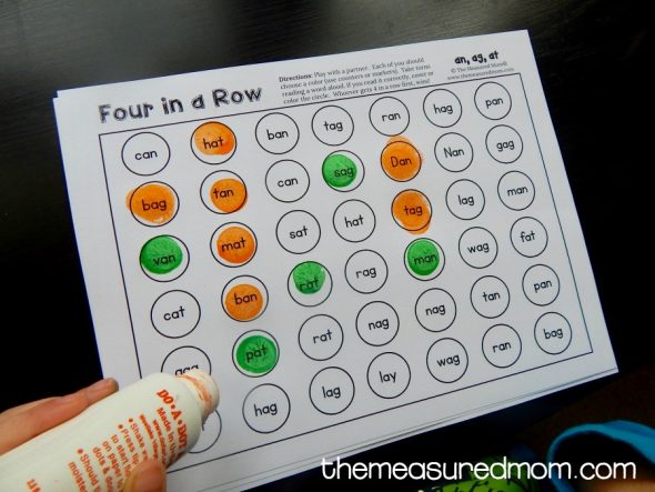 Grab this set of 21 free games to help kids practice reading short a words!