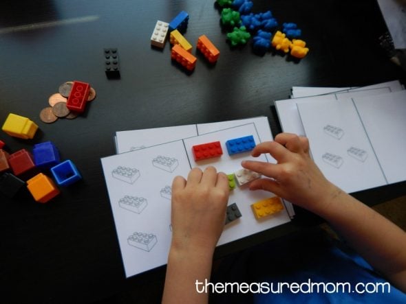 Teach counting with these free printable copycat cards!