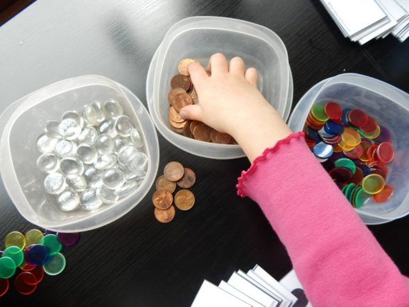 Looking for a fun, hands-on way to teach your preschooler to count to 10? Try our free printable counting strips! 