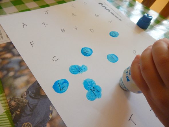letter Y activities for 2-year-olds