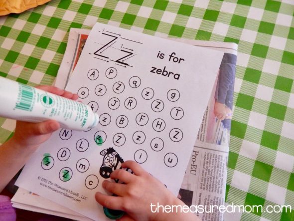 Try some of these fun letter Z activities for 2 year olds - with free printables!