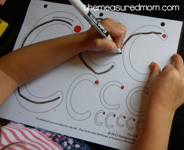 Avoid these five mistakes when teaching handwriting to your preschooler!