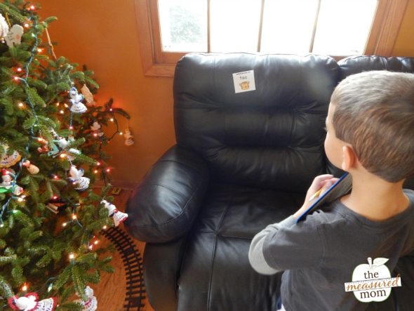 write the room recording sheet