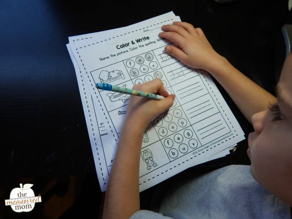 Grab this set of free short e worksheets!