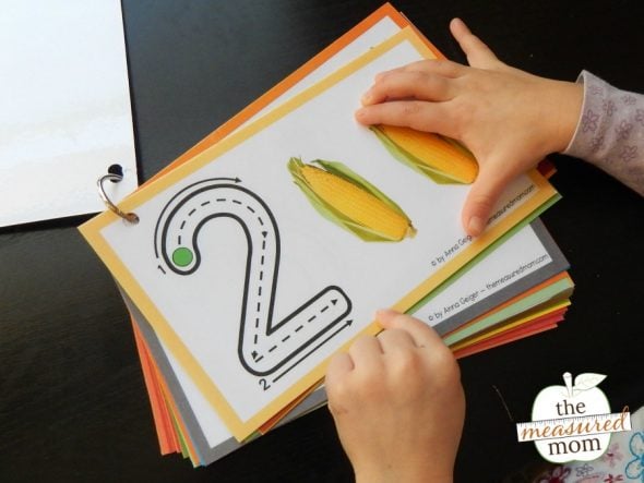 Teach proper number formation with these free number tracing cards!