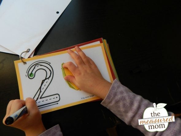 Teach proper number formation with these free number tracing cards!