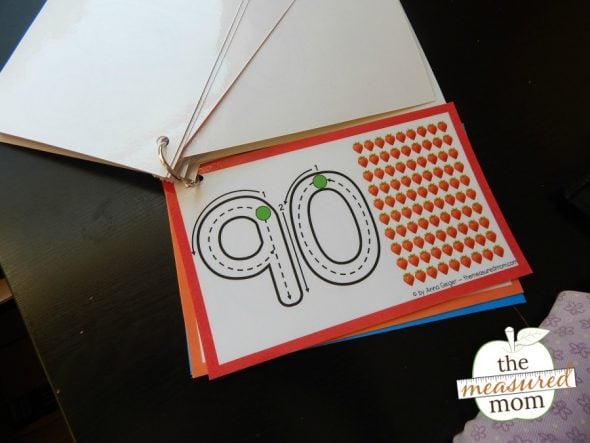 Teach proper number formation with these free number tracing cards!