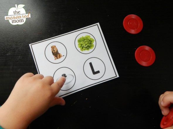 Grab these free cards to introduce letters and build vocabulary!