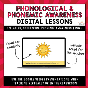 Phonological & Phonemic Awareness Teaching Slides