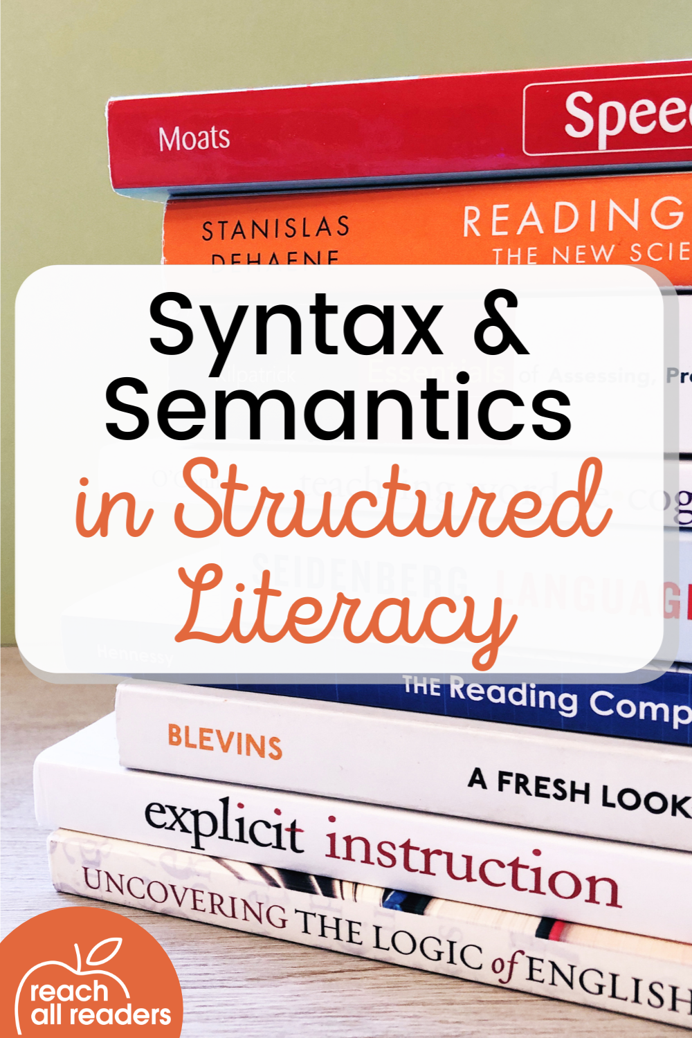 Syntax and semantics in structured literacy - Reach All Readers