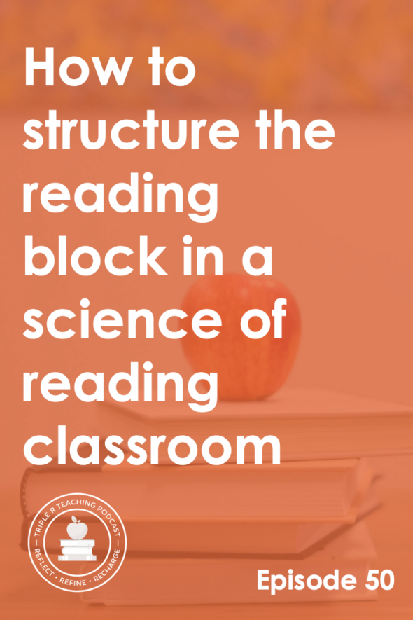 Structured Reading Science How to structure the reading block in a science of reading classroom ...