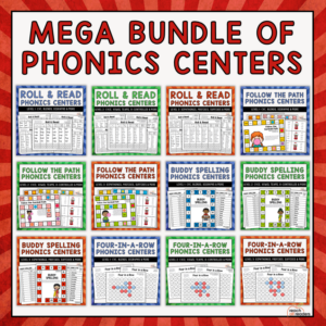 Phonics Centers - MEGA BUNDLE