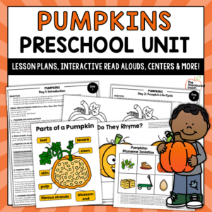 Pumpkins Theme for Preschool