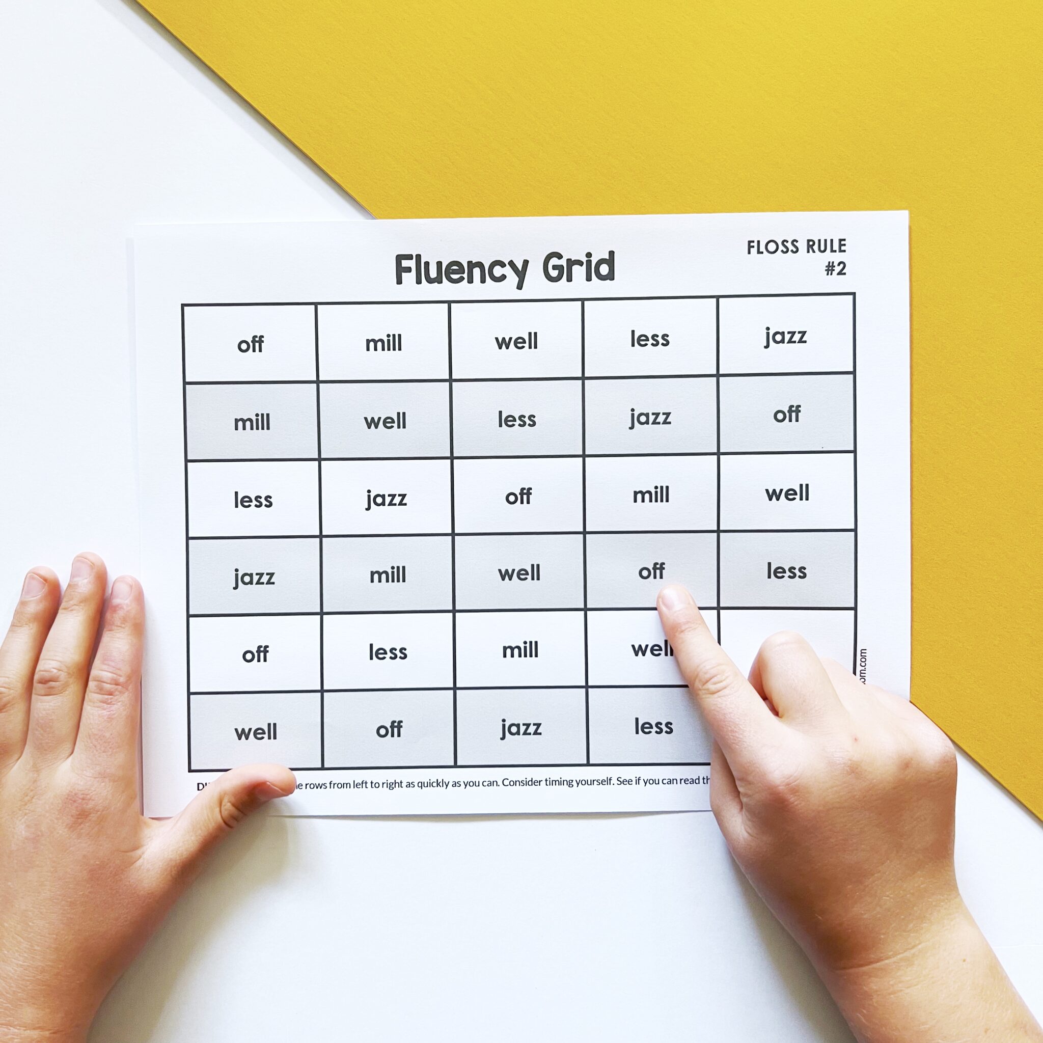Fluency Grids - Level 1 - CVC Words, Digraphs, Blends & More - Reach ...