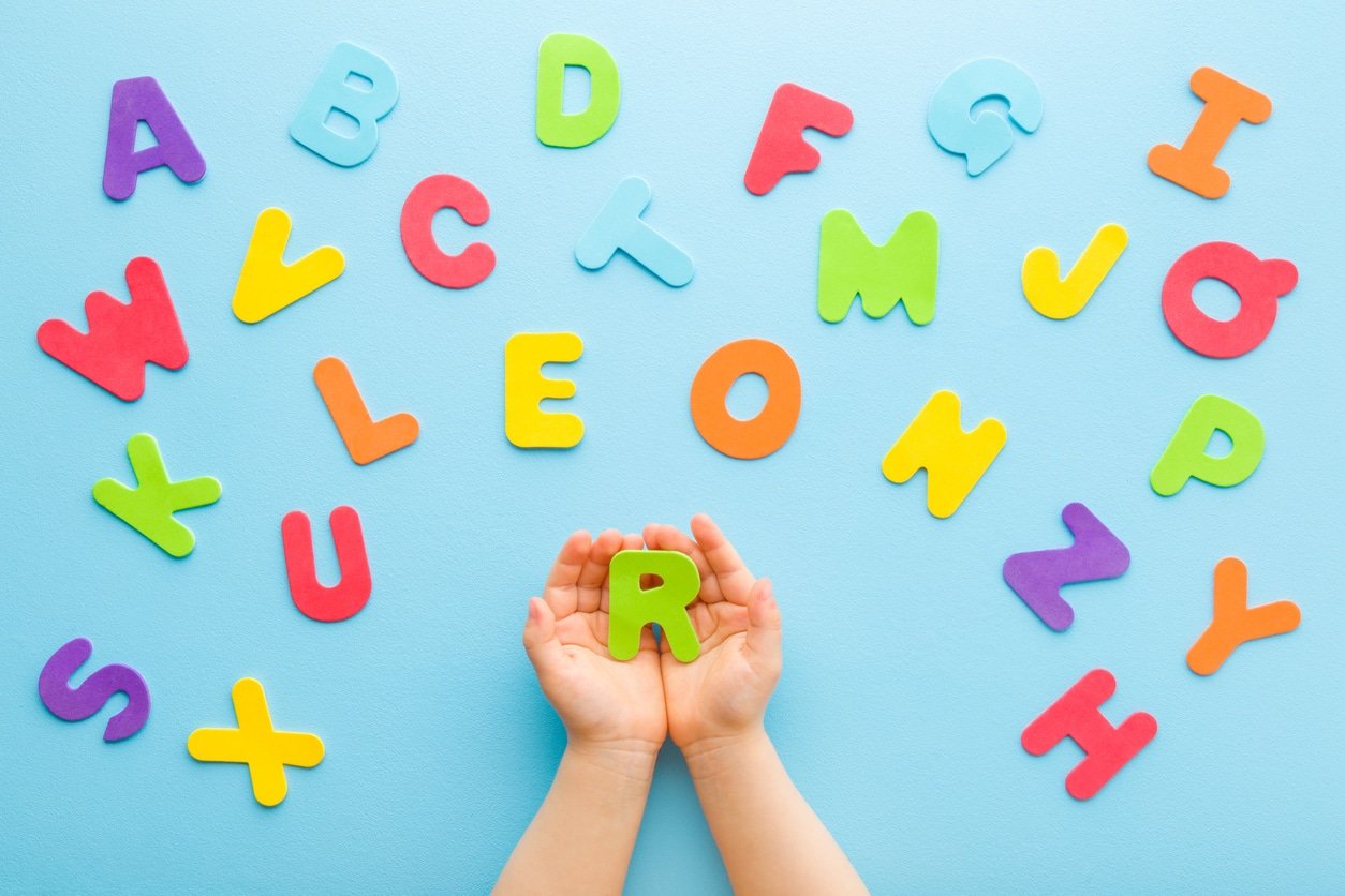 letter names or sounds first