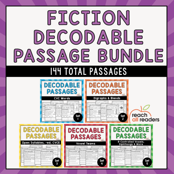 Decodable Passage BUNDLE - Reach All Readers