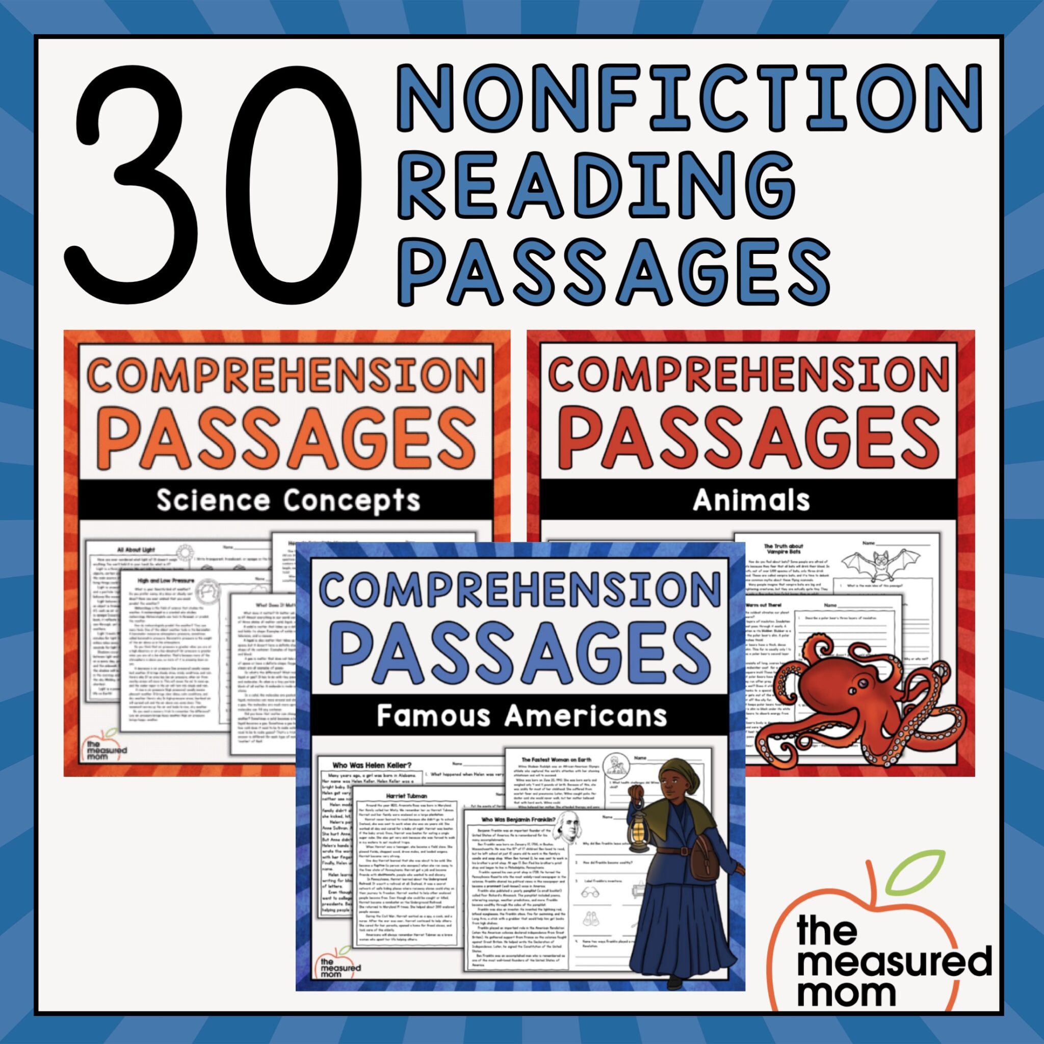 Comprehension Passage Bundle - Reach All Readers