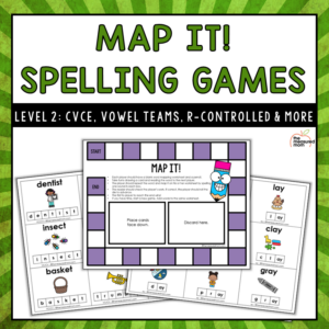 Map it! Spelling Games - Level 2