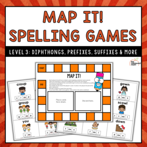 Map it! Spelling Games - Level 3