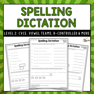 Spelling Dictation - Level 2